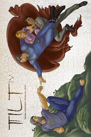 Tilt issue 4 Da'vinci cover